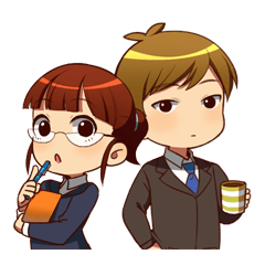 [LINEスタンプ] The great colleagues