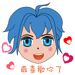 [LINEスタンプ] color girl