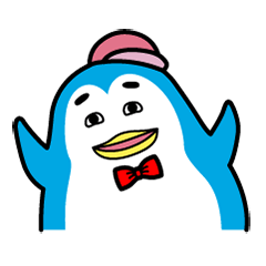 [LINEスタンプ] ペンギンの「ぺん！ぺん！ぺん太くん」