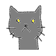 [LINEスタンプ] 黒猫とラグドールと、時々飼い主