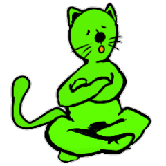 [LINEスタンプ] 猫になりたかった男