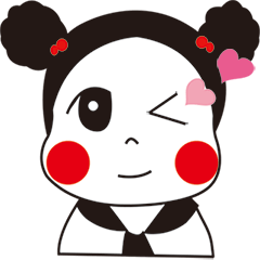 [LINEスタンプ] Chubby Girl ~