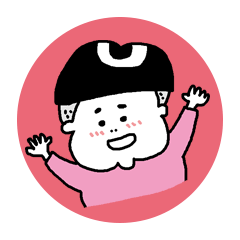 [LINEスタンプ] かりあげの赤ちゃん（のりおくん）とその犬