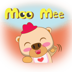 [LINEスタンプ] Moo Meeの画像（メイン）
