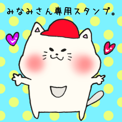 [LINEスタンプ] みなみさん専用スタンプ