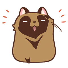 [LINEスタンプ] ふわふわたぬき