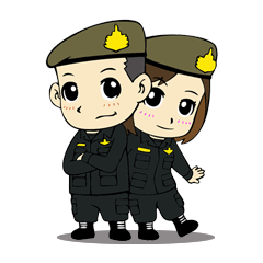 [LINEスタンプ] Army Reserve