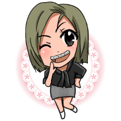 [LINEスタンプ] Information Girl
