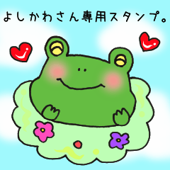 [LINEスタンプ] よしかわさん専用スタンプ