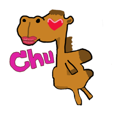 [LINEスタンプ] HAPPY CAMEL