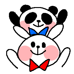 [LINEスタンプ] うさあんどぱん