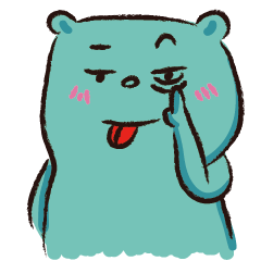 [LINEスタンプ] chubby baby bear
