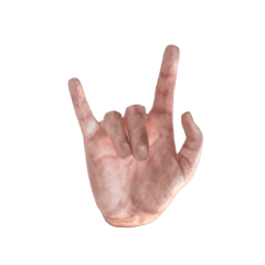 [LINEスタンプ] Hand Sign 3D