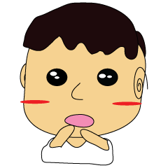 [LINEスタンプ] My name Omsin