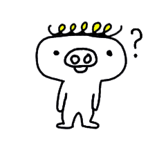 [LINEスタンプ] English question