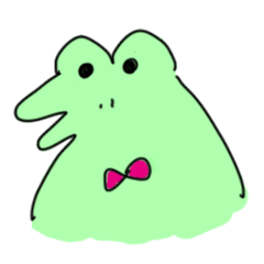 [LINEスタンプ] へんなかえる
