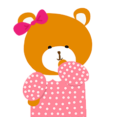 [LINEスタンプ] Chompoo Bear Bear