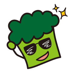 [LINEスタンプ] Decadent vegetables.