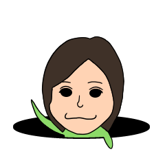 [LINEスタンプ] 前髪わけ子さん