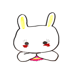 [LINEスタンプ] 東京アラサーうさぎ