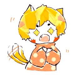 [LINEスタンプ] Paper children