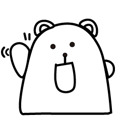 [LINEスタンプ] may snow bear