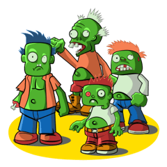 [LINEスタンプ] zBoys in Town