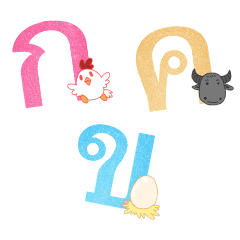 [LINEスタンプ] Thai alphabets korkai