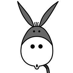 [LINEスタンプ] Tutudonkey