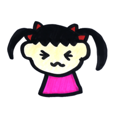[LINEスタンプ] 我が家の娘ちゃん