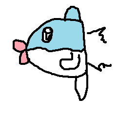 [LINEスタンプ] マンボウマンボウ