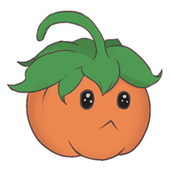 [LINEスタンプ] pumpkin-tsang tsang