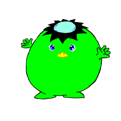 [LINEスタンプ] a water imp