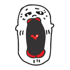 [LINEスタンプ] Red Lip Ojisan