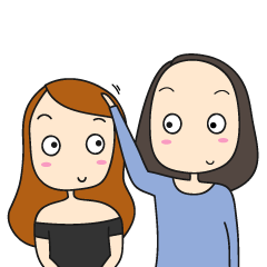 [LINEスタンプ] I love girls