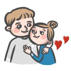 [LINEスタンプ] I love you BUT don't ask me WHY