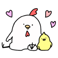 [LINEスタンプ] ゆるーいトリたち