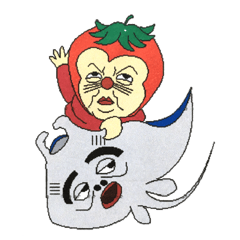 [LINEスタンプ] 静かな岡の住人達