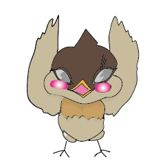 [LINEスタンプ] Odd bird : Archey and ARP part2