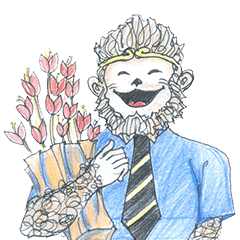 [LINEスタンプ] Lovely Chinese monkey！