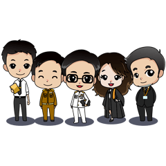 [LINEスタンプ] prosecutor's diary