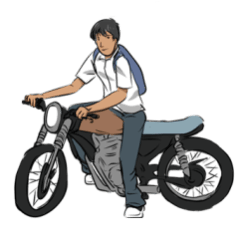 [LINEスタンプ] Dilan Milea Sticker Chat
