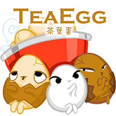 [LINEスタンプ] TEA EGG - III