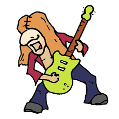 [LINEスタンプ] Tommy Guitar Master