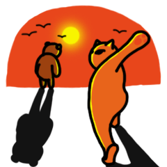 [LINEスタンプ] Normal Cat 2 - Normal Cat return