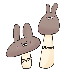 [LINEスタンプ] ウサぎのこ