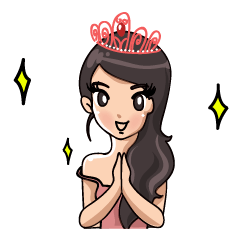 [LINEスタンプ] Cutie Office Girl - Nong Best