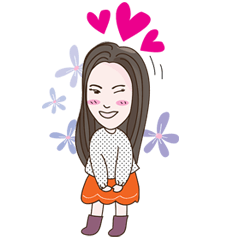 [LINEスタンプ] Mook Mik jung