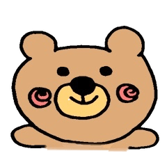 [LINEスタンプ] ふわふわこぐまちゃん
