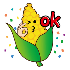 [LINEスタンプ] Corn (One)